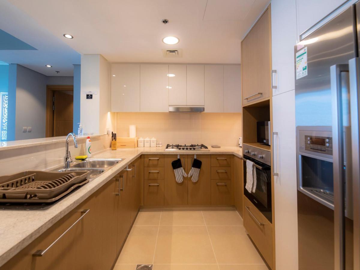 First Class 2Br With Full Dubai Skyline & Sea View Exterior photo