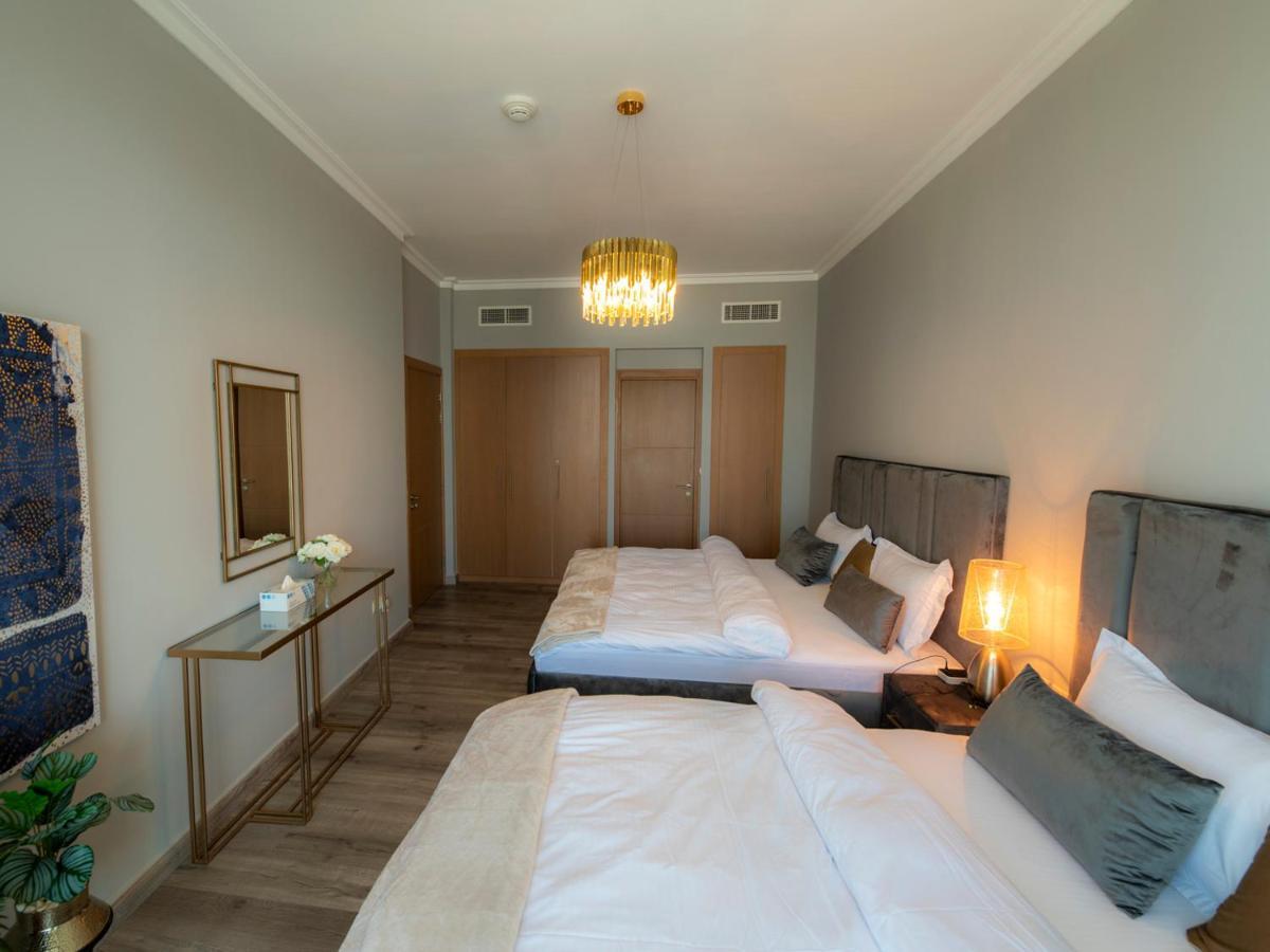 First Class 2Br With Full Dubai Skyline & Sea View Exterior photo